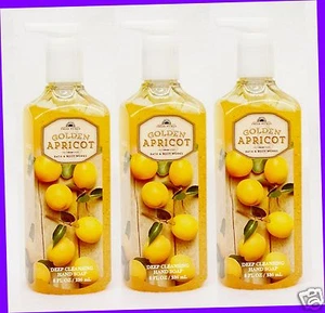 3 Bath & Body Works FRESH PICK GOLDEN APRICOT Tiefenreinigende Handseife - Bild 1 von 1