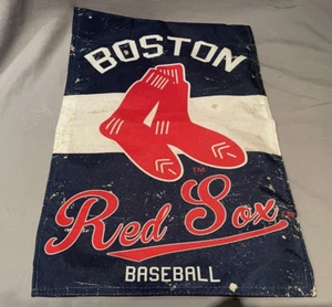 BOSTON RED SOX 17.5"X12" VERTICAL FLAG OR WALL BANNER - FREE SHIPPING!! - Picture 1 of 7