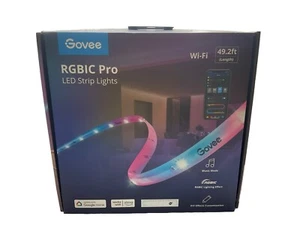Govee 49,2' Wi-Fi RGBIC LED Streifen Licht - KOSTENLOSER VERSAND - Bild 1 von 8