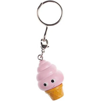 kidrobot Yummy World Red Carpet Vinyl Keychain Series - Soft Serve Sally - NEW - Image 1 of 3