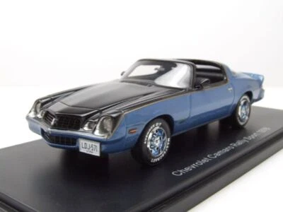 Chevrolet Camaro LT 1978 blau metallic Modellauto 1:43 Neo Scale Models - Bild 1 von 4