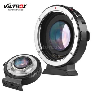 VILTROX EF-M2 AF REDUCER SPEED BOOSTER ADAPTER FOR CANON EF LENS TO M43 MFT CAM - Picture 1 of 12