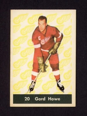 1961-62 PARKHURST  # 20  GORDIE HOWE   26247 - Image 1 of 2