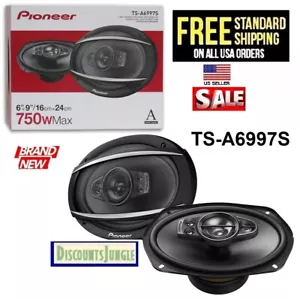 Pioneer TS-A6997S 6" x 9" 6x9 inch 5-Way Car Audio Speakers 750W Max TS-A6990F - Picture 1 of 6