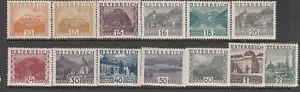 Austria - Edición Grandes Vistas (Juego MLH) 1929 (CV $309) - Imagen 1 de 1