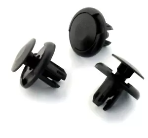 20x 8mm Plastic Grille Arch Lining Splashguard Bumper Trim Clips Fits Honda - Bild 1 von 1