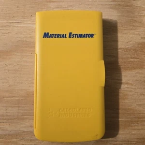 Calculated Industries Material Estimator Calculator Model 4019 Needs Battery - Picture 1 of 3