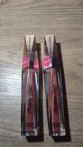 (2) HARD CANDY Plumping Serum Volumizing Lip Gloss #1397 Second Base brown New - Picture 1 of 3