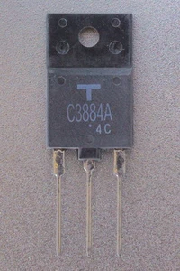 Transistor Toshiba 2SC3884A C3884A NPN 600V 6A - Imagen 1 de 1