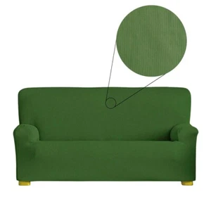 Copridivano Millerighe 1 2 3 4 Posti Elasticizzato Salvadivano Fodera Universale - Imagen 1 de 10