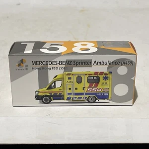 Tiny City 158 Mercedes-Benz Sprinter FL Hong Kong Fire SSU Ambulance A459 1:76 - Picture 1 of 4