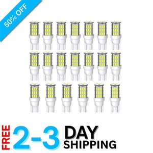 20pcs 500 Lumen Xenon White LED Bulbs for RV Trailer & Car - 12V Bright Lights - Picture 1 of 9