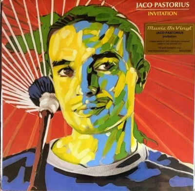 JACO PASTORIUS INVITATION - 180-GRAM RED COLORED VINYL LP  " NEW, SEALED " - Image 1 of 2