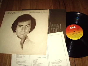 NEIL DIAMOND *OZ 1st Press &Insert 12" LP 'YOU DON'T BRING ME FLOWER' 1978 VGC+ - Picture 1 of 2