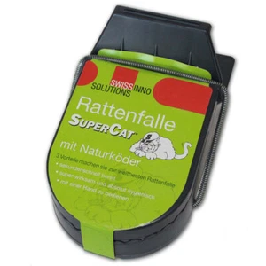 Super Cat Rattenfalle Kunststoff Giftrfrei Naturprodukt mit Naturköder - Picture 1 of 1