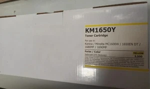 1x Toner Yellow kompatibel für Konica Magicolor 1600W 1650EN DT 1680MF1690M - Bild 1 von 3