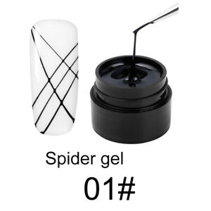 Spider Gel Polish Elastic Drawing Painting Soak Off UV Gel Nail Art Manicure 8ml