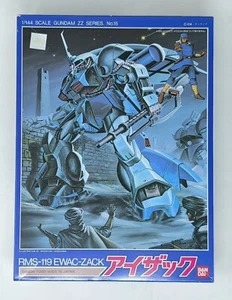 BANDAI 1:144 GUNDAM ZZ 15 RMS-119 EWAC-ZACK 1986 PLASTIC MODEL KIT GUNPLA - Picture 1 of 5
