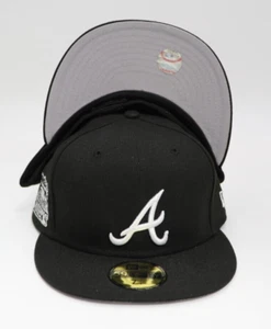 Cappello aderente nero New Era 59Fifty Atlanta Braves 2002 All Star Game 2002 - Foto 1 di 4