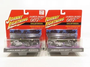 Johnny Lightning 2 Stück James Bond 007 Goldfinger Die Cast Neu in OVP 8729  - Bild 1 von 4
