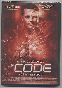 NEUF DVD LE CODE thriller JIM FITZPATRICK (ARMAGEDDON) sous blister - Imagen 1 de 2