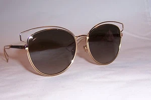 NUEVAS GAFAS DE SOL CHRISTIAN DIOR SIDERAL 2/S JB2-HA ORO ROSA/MARRÓN AUTÉNTICAS - Imagen 1 de 8