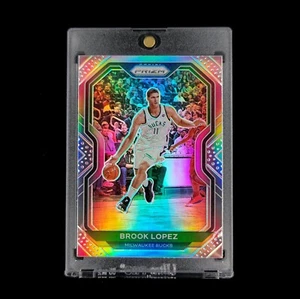 Brook Lopez - 2020-21 NBA Panini Prizm Silver Holo Prizm SP Milwaukee Bucks #29 - Picture 1 of 2