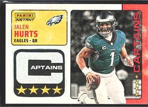 Jalen Hurts Football Card 2024 Panini Captains Limited Only 351 Made! - Picture 1 of 2