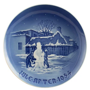 ROYAL COPENHAGEN BING&GRONDAHL PIATTO DI NATALE 1954 ORIGINALE PORCELLANA PRIMA - Imagen 1 de 4
