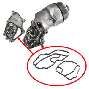 Oil filter housing gaskets for Mercedes OM629 V8 420 CDI / 450 CDI A6291800710 - Picture 1 of 2