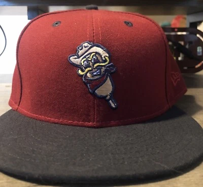 Frisco Roughriders Corny Dogs 7 1/2 New Era 59Fifty Hat Club Exclusive MiLB MUSA - Image 1 of 3