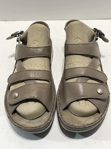 Naot Damen Fleur weiche verstellbare Riemen Sandalen weiches Stein Leder EU 39 US 8 - Bild 1 von 14