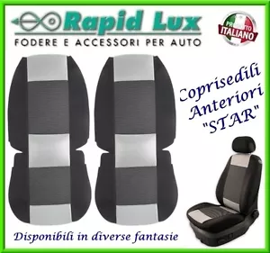Coppia fodere coprisedili anteriori Star per Ford B-Max fantasia "S31" - Foto 1 di 1