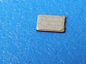 (1000 PCS) CSMB-F-18-30ET-25.000MHZ CRYSTAL 25.0000M 30/50 18PF -40/+85 ROHS - Picture 1 of 5