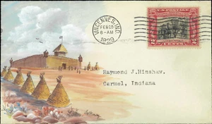SAVOYSTAMPS- USA Cover -1929- George Rogers Clark -# 651 FDC, Vincennes, Indiana - Picture 1 of 1