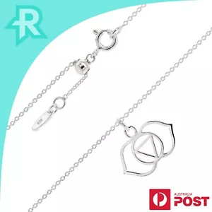 Third Eye Chakra Sterling Silver 925 Pendant & 500mm Adjustable Chain Necklace - Picture 1 of 7
