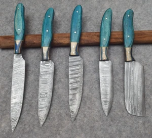 chef knife set with bag chef knife set Damascus chef knife set knives kit #B-265 - Picture 1 of 11