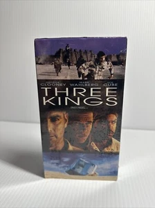 Three Kings VHS 2000 Sealed Clooney Wahlberg Ice Cube Vintage - Picture 1 of 3