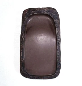 Pietra inchiostro Akama 134 x 78 mm vintage Suzuri Sumi smerigliatrice calligrafia Shodo Shuji - Foto 1 di 6