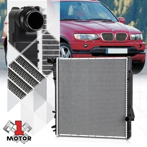 Aluminum Core Cooling Radiator OE Replacement for 01-06 BMW X5 3.0 AT dpi-2594 - Picture 1 of 10
