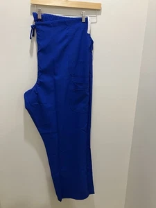 Scrubstar Damen Core Essentials Kordelzug Cargo Scrub Pant Größe 3XL blau - Bild 1 von 7