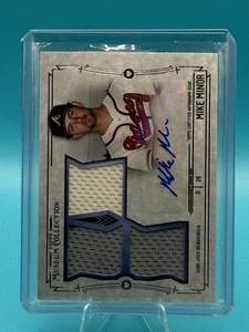 2015 TOPPS MUSEUM COLLECTION MIKE MINOR PATCH AUTO 209/249 - Picture 1 of 3