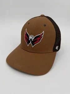 Cappello di tela Carhartt Washington Capitols NHL '47 marca camion maglia snapback RARO - Foto 1 di 5