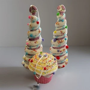 Sweet Shoppe Weihnachtsdeko CANDYLAND TREES und Streusel Cupcake Ornament Deko - Bild 1 von 13