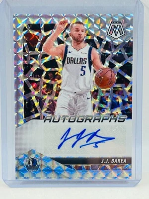 2024-25 Panini Mosaic J.J. Barea Autographs Silver Mosaic #AM-JJB - Image 1 of 2
