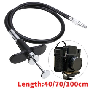 40cm/70cm/100cm Locking Shutter Release Cable Cord Fit For Digital / Film Camera - Picture 1 of 13