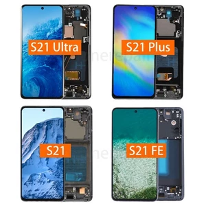 For Samsung Galaxy S21 Ultra/S21+/FE OLED LCD Touch Screen Replacement Display - Picture 1 of 30