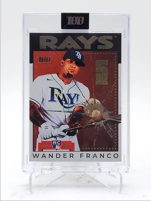 WANDER FRANCO 2022 TOPPS PROJECT 100 ROOKIE BY DJ SKEE #52 RC /299 Q0895 - Image 1 of 2