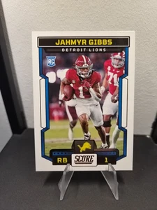 Jahmyr Gibbs Panini Score Rookie Card Detroit Lions NFL #316 RC - Bild 1 von 2