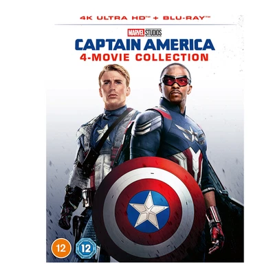 Captain America: 4-Movie Collection [12] 4K UHD - Image 1 of 2